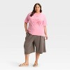 Women's Aristocats Marie Short Sleeve Graphic Oversized T-Shirt - Pink - 3 of 3