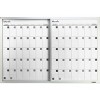 Lorell - Magnetic - Dry-Erase Calendar Board - Magnetic - Frost Surface - 36 in. (3 ft) x 24 in. (2 ft) - 1 Each - 2 of 4