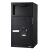2.5 Cubic Feet Fireproof Drop Safe with Digital Keypad and Keys, Heavy Duty Depository Safe with Slot for Cash Mail Documents, Black - 2 of 4