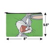 Looney Tunes Bugs Bunny Makeup Cosmetic Bag Organizer Pouch - 4 of 4