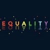 Adult Design By Humans Equality Reflection Pride Awareness By RandomDudeArt Tank Top - 2 of 2