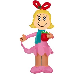Gemmy Christmas Inflatable Cindy Lou Who, 4 ft Tall, Multi - 1 of 4
