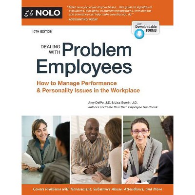 Dealing with Problem Employees - 10th Edition by  Amy Delpo & Lisa Guerin (Paperback)