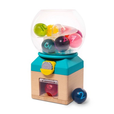 B. toys Rainbow Gumballs - Colors & Numbers Gumball Machine