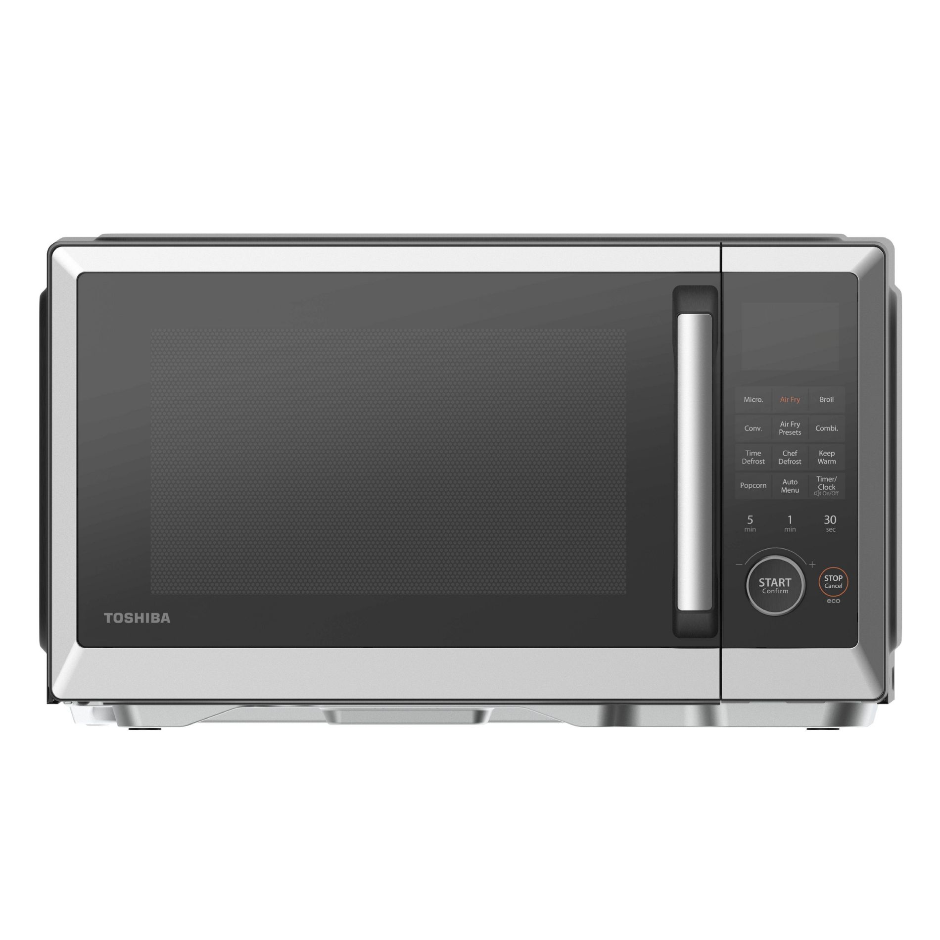 Toshiba 1.0 cu ft Top Airfry Mulitifunctional Countertop Microwave