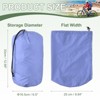 Unique Bargains Waterproof Ultralight Nylon Drawstring Stuff Storage Bag - 2 of 4