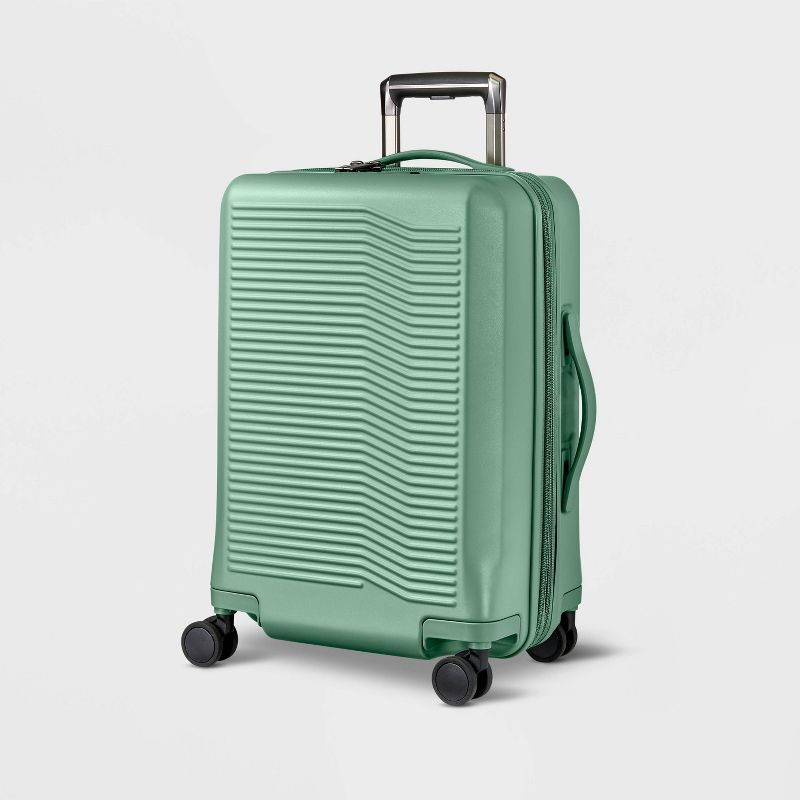 Signature Hardside Carry On Spinner Suitcase - Open Story™, 1 of 13