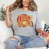 Simply Sage Market Women's Touch Down Red Helmet Distressed Short Sleeve Graphic Tee - 2 of 3