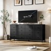 63" W White Dresser TV Stand for 65 70 75 Inch TV, 14 Drawer for Bedroom - 4 of 4