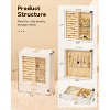 Jewelry Organizer Jewelry Box for Necklaces Rings Earrings Gift Bracelets Storage Case - 4 of 4