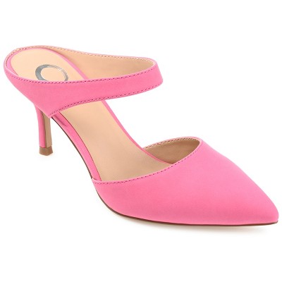 Journee Collection Womens Maevali Mules Mid Stiletto Pointed Toe Pumps