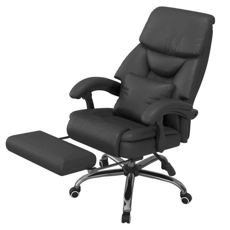 Vinsetto Kneading Massage Office Chair, Executive Office Chair, High Back Computer Chair with Lumbar Cushion, Adjustable Height, 4 of 7