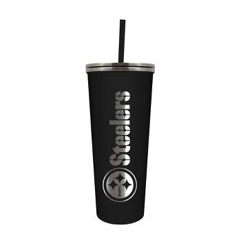 Steelers tumbler 16 Oz stainless steel vacuum sealed tumbler NWT NFL  official