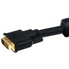 Monoprice DVI-D Cable - 15 Feet - Black | 28AWG CL2 Dual Link 9.9 Gbps - 3 of 4
