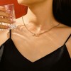 Turandoss Birth Year Pendant Necklace for Women, Old English Birth Year Number Gold Necklace, Birthday Gifts for Women, Christmas Gifts, 18+2In - 4 of 4