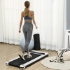 FIONECA Soozier Under Desk Walking Pad with Wheels, LED Display & Remote, 264 LB Capacity ¨C White - 4 of 4