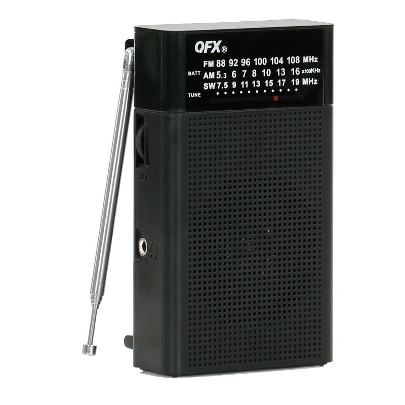 QFX® AM/FM/Shortwave 3-Band Radio, 1 of 5