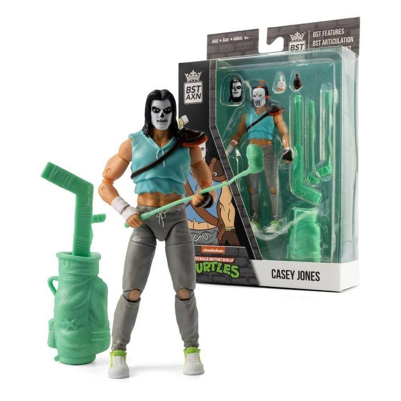 The Loyal Subjects TMNT Exclusive 5 Inch Action Figure | Skull Face Casey Jones, 2 of 5