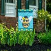 Evergreen Home Sweet Home Bee Linen Garden Flag 12 x 18 Inches Indoor Outdoor Decor - 2 of 2