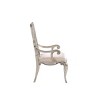 2pc 23" Esteban Chairs Ivory Velvet/Antique Champagne Finish - Acme Furniture: Vintage Glam, Plush Upholstery, No Assembly Required - 4 of 4
