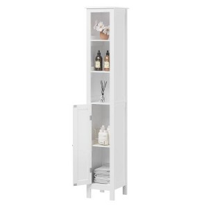 MaseiKar 66.92" Tall Slim Bathroom Storage Cabinet – Adjustable Shelves, Anti-Tip Design, Versatile for Kitchen & Living Room - 1 of 4