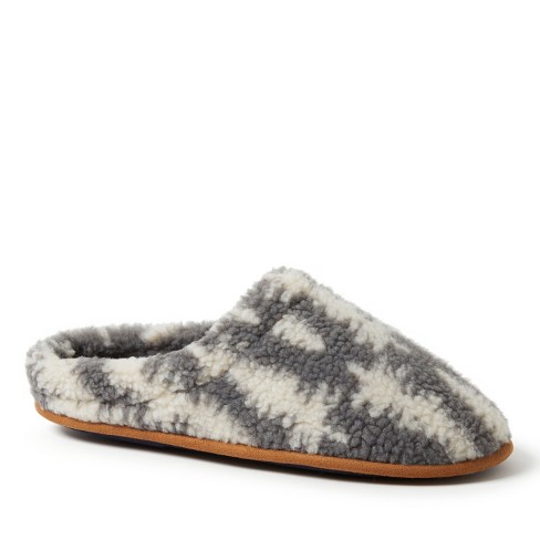 Dearfoams Men's Tree Pattern Clog Slippers : Target