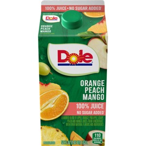 Dole Juice Orange Mango Juice Blend - 52 fl oz - 1 of 1