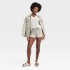Women's High-Rise Cutoff Mini Jean Shorts - Universal Thread™ - 3 of 3