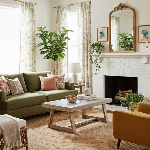 Classic Rectangular Coffee Table (48in x 24in / 1220mm x 610mm) - 1 of 4