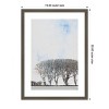Amanti Art Row of Trees by Deborah Revell Wood Framed Wall Art Print - 4 of 4