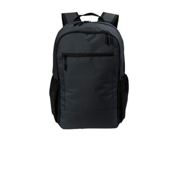 Port Authority Classic Daily Commute Backpack with Faux Leather Trim