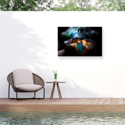 Trademark Fine Art - Ivan Kovalev Two Continents Yellowstone Matted Framed Art