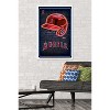 Trends International MLB Los Angeles Angels - Neon Helmet 23 Framed Wall Poster Prints - 2 of 4