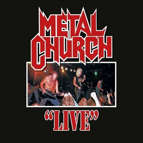 Metal Church - Live - Galaxy - Red & White (Colored Vinyl Red White) - image 1 of 1