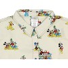 Seven Times Six Mickey Mouse and Friends Woman's Button-Up Long-Sleeve Adult Collar Shirt Off-White - image 3 of 3