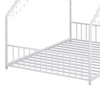 NicBex Twin/Full Size Bed Frame,Roof-shaped Iron Frame Bed with LED Light Strips,Platform Bed for Adults,Kids,Teens,No Box Spring Needed - 4 of 4