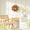 Spring Easter Artificial Wreath, 20-Inch Grapevine Decor - 3 of 4