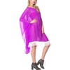 LA LEELA Women's Summer Vacation Beachwear Swim Suit Loose Flowy Holiday Swimwear Bathing Suit Beach Dress Cover Ups - 3 of 4