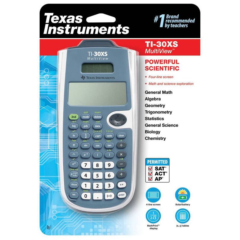 Texas Instruments TI-30XS Multiview Scientific Calculator, 2 of 7