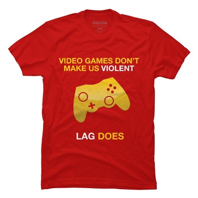 Men's Design By Humans Lag By Blasian89 T-Shirt