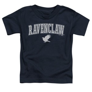 Toddler Boys' Harry Potter Ravenclaw Arched Raven T-Shirt, Navy, 2T - 1 of 4