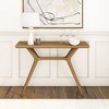 Plank+Beam Verso Console Table, 46 Inch Solid Wood Modern Sofa Table, Narrow Entryway Table for Hallway, Behind the Couch, Living Room - 2 of 4