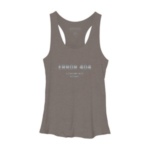 Women's Design By Humans Error 404 Costume not found, Halloween Design By InfaredDesigns Racerback Tank Top - 1 of 3