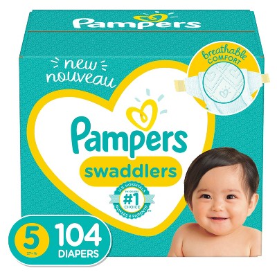 Pampers Swaddlers Diapers - Size 5 