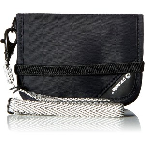 Pacsafe RFIDsafe V50 Anti Theft RFID Blocking Compact Wallet Black - 1 of 1