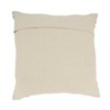 Saro Lifestyle Modern Cross Hatch Poly Filled Pillow, 20"x20", Black - 2 of 4