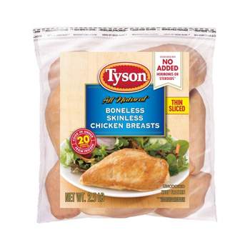 Tyson Boneless & Skinless Chicken Breasts - Frozen - 2.5lbs