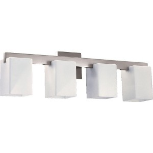 Quorum Lighting Modus 4-Light Satin Nickel Damp Rated - 1 of 1