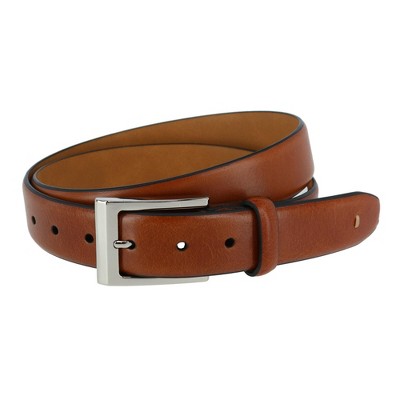 Trafalgar Men's Pebble Grain Leather Belt