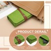 Unique Bargains Felt Soft Portable Storage Scratch-Resistant Eyeglasses Bag 3 Pcs - 3 of 4
